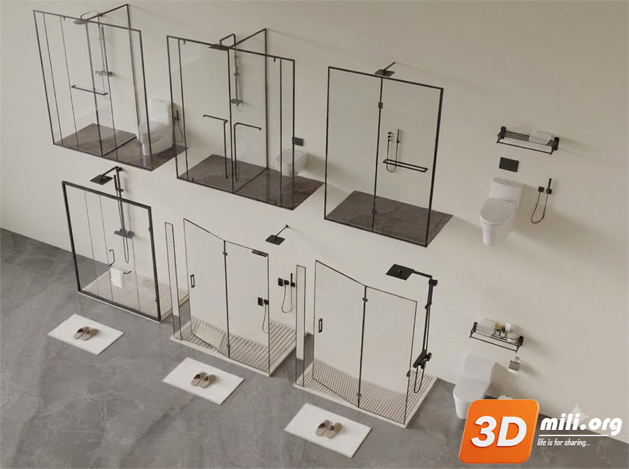 Bathroom accessories Skp Files